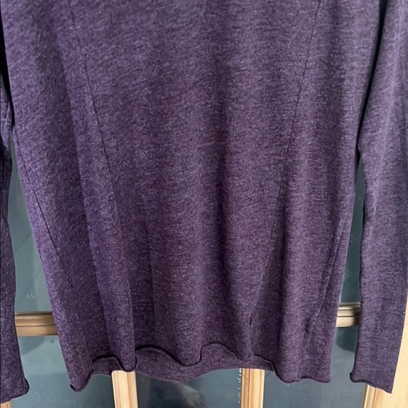 Nation LTD Purple Oversized Long Sleeve Cut Out Sweatshirt Sz small - Picture 3 of 8